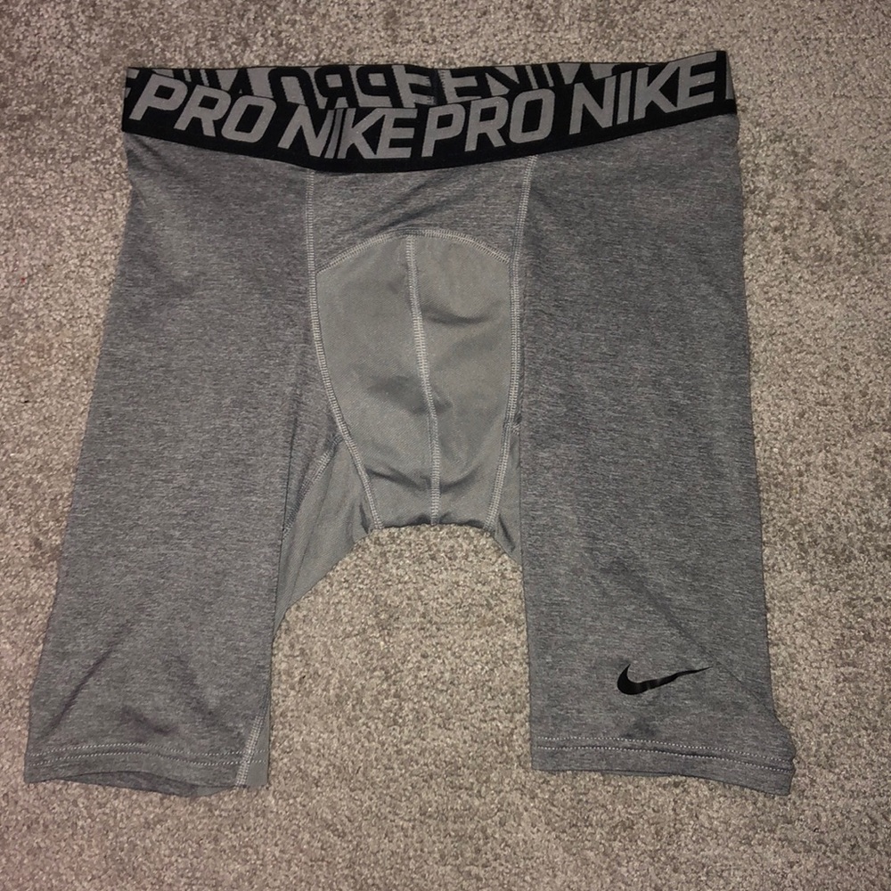 Nike Pro Compression Shorts Grey